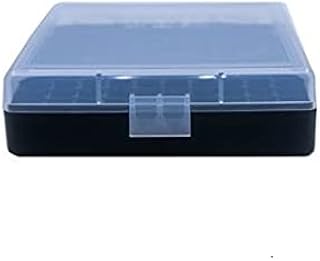 BERRY'S Plastic Ammo Box, Smoke/Black 100 Round 40 S&W / 45 ACP - Berry's Manufacturing