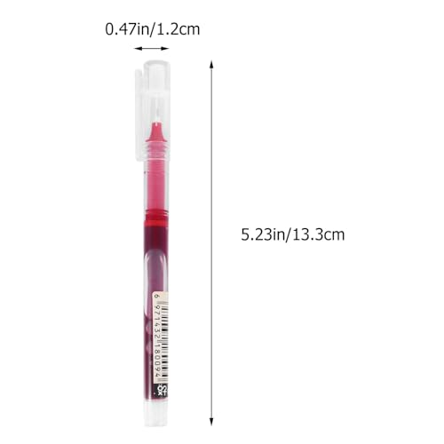 Set de 9 bolígrafos de tinta gel ARTIBETTER 0.5mm negro rojo azul miniatura 2