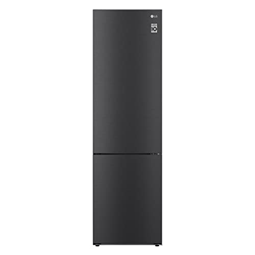 LG Electronics GBB62MCGCC1 Frigorífico/Congelador con Compresor Smart Inverter | Clase de eficiencia energética C | Total No Frost | 203 cm de alto | Negro |