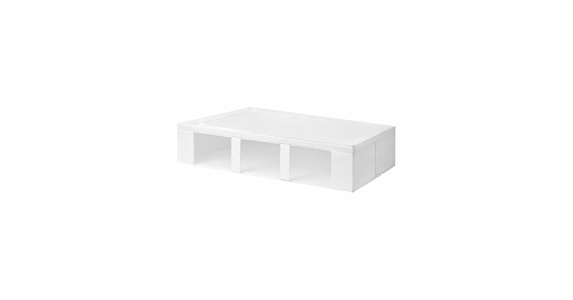 【新品　未使用】IKEA SKUBB イケア　スクッブ　L メッシュ　窓付 4個 SKUBB スクッブ 収納ケース メッシュ窓付き, ホワイト, 93x55x19
