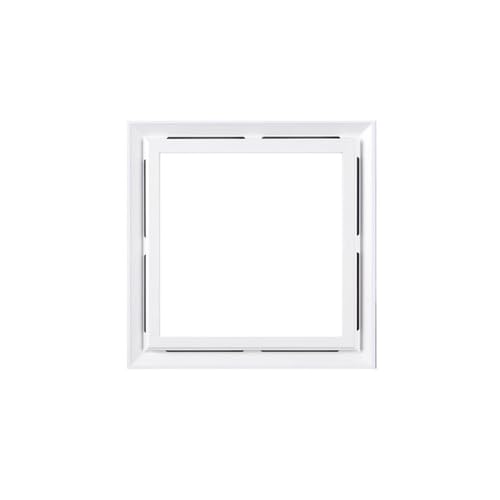 ruyi-1986 Ventilatore di scarico Ventilatore di scarico integrato da soffitto con illuminazione 30x30cm for cucina e bagno Ventilatori da bagno