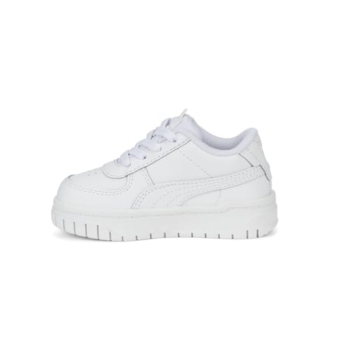 PUMA Toddler Girls Cali Dream Leather Perforated Lace Up Sneakers Shoes Casual - White3