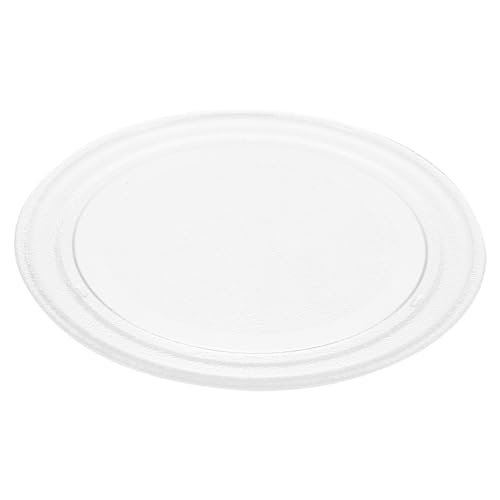 Luxshiny Plato Giratorio Para Microondas Vidrio Resistente 25,5 Cm Plano Compatible Repuesto Accesorios Horno Uso Hogar Cocina