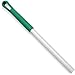SPARTA Adjustable Aluminum Broomstick, 48” Mop and Broom Handle Replacement with Color-Coded System for Environments with Harsh Cleaning Agents, Aluminum, 48 Inches, Green