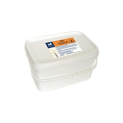 6kg Base Jabón de glicerina, Blanco sin SLS