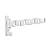 JOOM Laundry Drying Rack Wall Mounted Clothes Drying Rack Clothes Hanger Coat Hanger Holder White