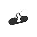 Nooz - Armless Reading Glasses - Black +2,5 Rectangular - Wherever you go