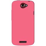 Amzer AMZ93769 Silicone Jelly Skin Fit Phone Case Cover for HTC One S and T-Mobile HTC One S - 1 Pack - Retail Packaging - Baby Pink