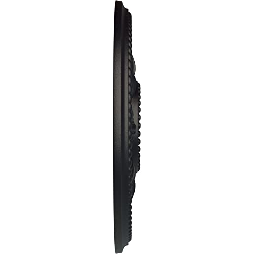 Image of Ekena Millwork CM18EDSGS Edinburgh Ceiling Medallion, Steel Gray