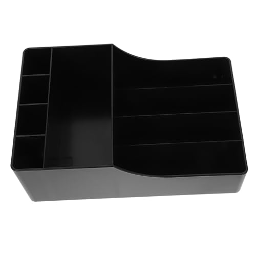 KOCKSHION コーヒーステーション多機能収納ボックス 軽量素材 ストロー ナプキンホルダー バーアクセサリー用 使いやすい仕切り付き コーヒー