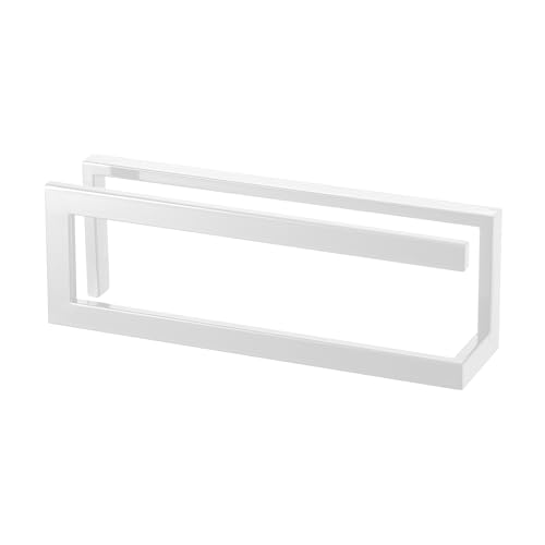 In acciaio inossidabile. Yamazaki 6461 LINE Slipper Rack, white, Steel, 42 x 10.5 x 14 cm