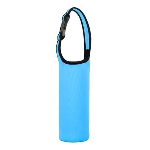 Pruojhw - Bolsa de soporte para botella de agua, bolsa de botella de agua con asa - Pista de aislamiento térmico del soporte de botella de agua | Adultos beben una manga protectora para la hidratación