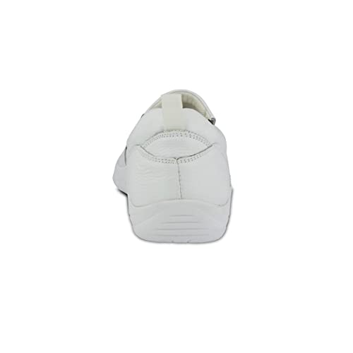 Spring Step Men's Beckham Uniform Dress Shoe, White, 12-12.5 #TOP3