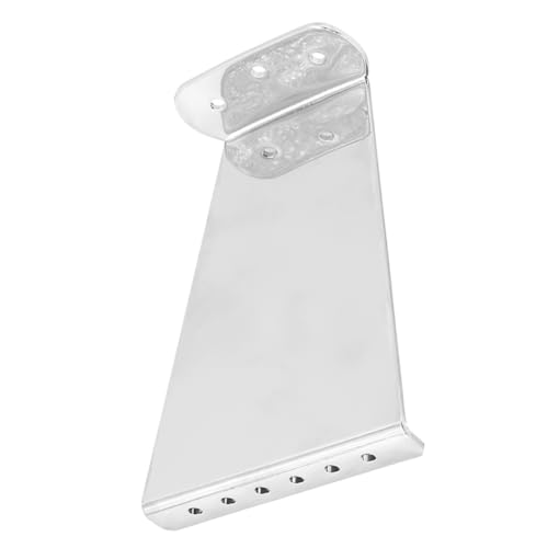 Abaodam Cordal de Guitarra Eléctrica de Metal Plata para 6 Cuerdas, Práctico y Fácil de Instalar, Adecuado para Guitarra Jazz Diseño Elegante y Sofisticado