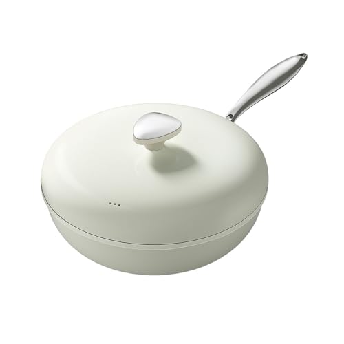 Wok antiadherente 30 cm color blanco