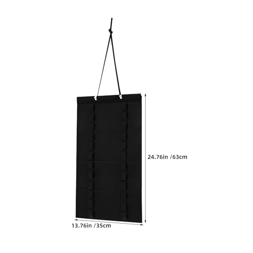 Cinturones de taekwondo y karate soporte de pared POPETPOP, exhibidor colgante negro rosa de 2 piezas 3