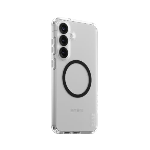 Panzer Glass Care Flagship Case Clear/Black QI Compatible Galaxy S25 Plus