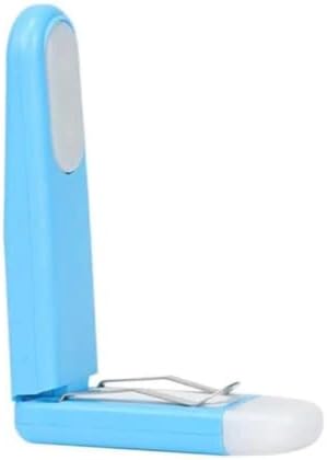 USB Rechargeable Book Reading Light Lamp, Portable Clip-on LED Reading Light, 3 Amber Colors & 3 Brightness Dimmable, Perfect for Book Lovers, Kids (New Blue)