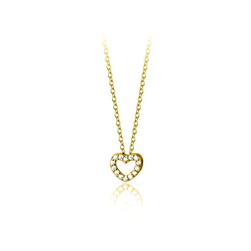 Colliers pendentif cœur argent 925 femmes bijoux fins S925 mariage