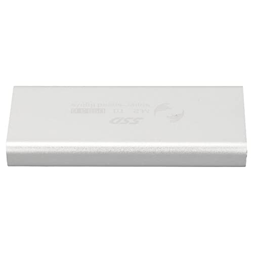 Gabinete para SSD M a USB 3.0 de aluminio plata miniatura 2