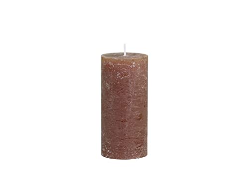 ukiyo Vela de nogal de diferentes tamaños, de grosor para Adviento, decoración de Navidad, corona de Adviento, variante: Ø 7 cm, altura 15 cm Cover