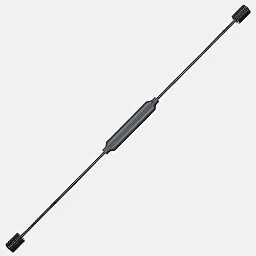 Swing Stick Fitness,barra oscillante fitness Esercitatore di vibrazione del bastone dell'attrezzo ginnico del corpo, asta vibrante di forma fisica del bastone dell'oscillazione di sport 0825(Color:Bla