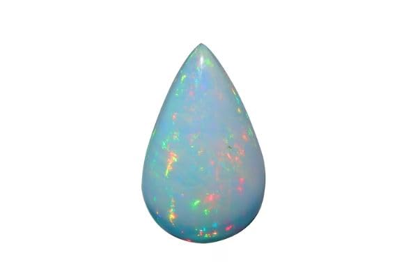Cabochon d'opale éthiopienne pour fabriquer votre propre bague personnalisée