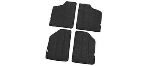 Yurefax for Jeep, for Wrangler JK 2012-2017 Autodach Hardtop Wärmedämmung Baumwolle Schall Wärmedämmung Pad Innenausstattung Hitzeschild-Pad für Automotoren(Black 2 Door Roof Black)