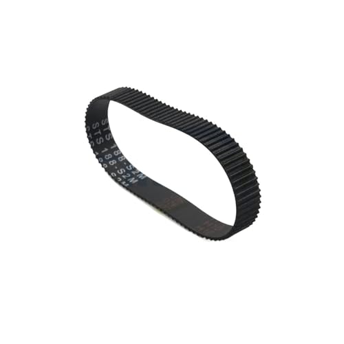 Correa de distribución de caucho S2M de 128 mm de longitud con ancho de 10 mm