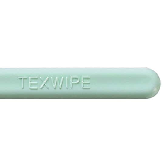 Tampone Texwipe TX714A per camera bianca, punta in poliestere lavorato a maglia, manico in PP; 100/Pk