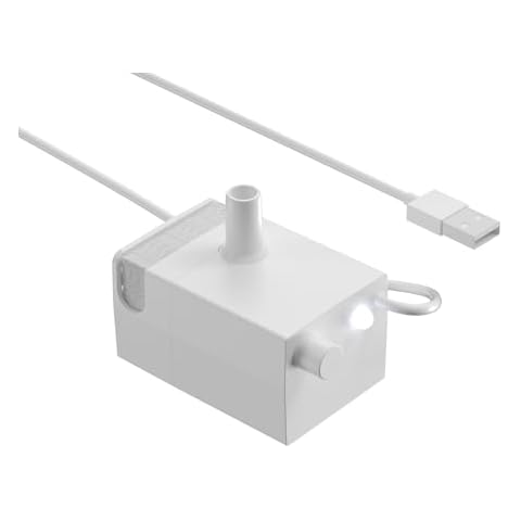 Cat Water Fountain Replacement Pump, Cat Fountain Pump with Water Shortage Alert Light, Replacement Pump for Petlipo Pet Water Fountains Cover