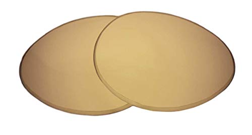 Sunglass Fix Replacement Sunglass Lenses Compatible for Bailey Nelson Theodore 48mm (Polarized SFx Ultra Gold Mirror Brown Pair)