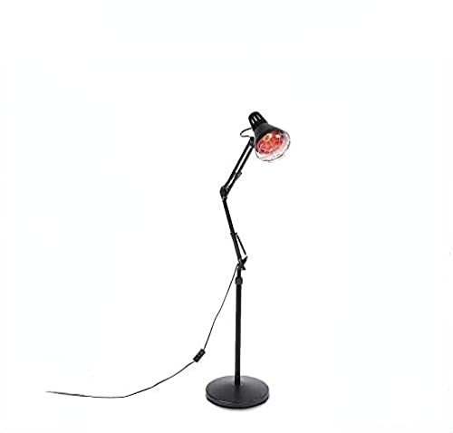 Lampe Chauffante à Chaleur Rouge Infrarouge Thérapie de la Lampe de la Lampe Verticale Température Fixe Gras Analgésie Anti-Inflammatoire Soulage les...