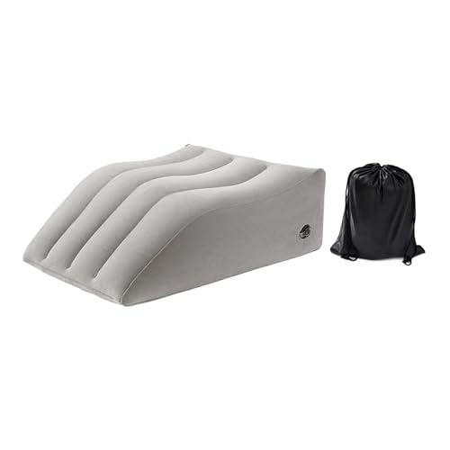 Cosiro 膝用ウェッジ枕 脚上げ枕 脚上げ枕 脚枕 足枕 高さ調整 旅行 睡眠 読書 車用