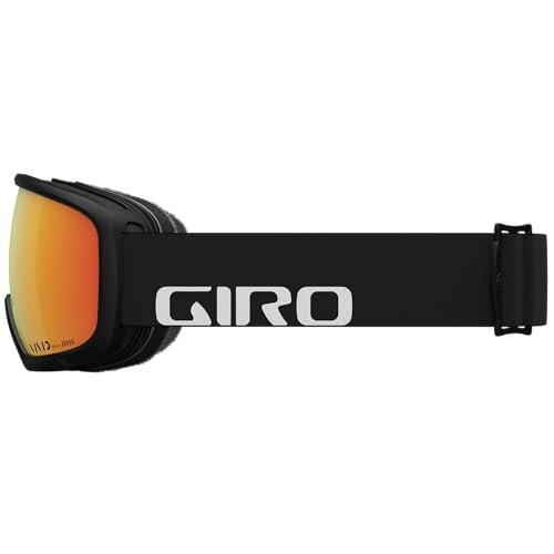 Image of Giro Ringo Snow Goggles Black Wordmark Vivid Ember