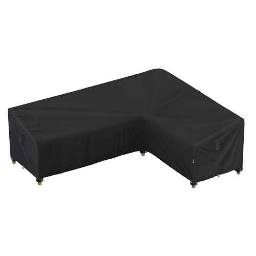 iBirdie Outdoor Patio Furniture Cover fit 112' x 87', 110' x 85', 108' x 84' L-Shaped Sectional...