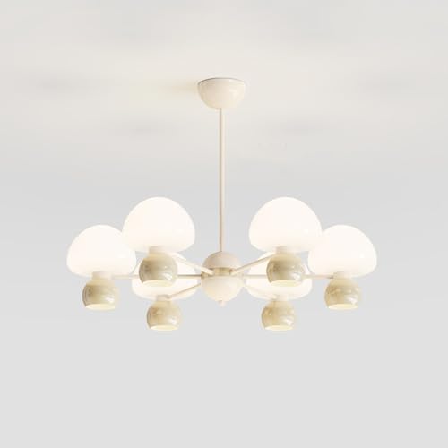 Lustre suspendu moderne blanc LED à hauteur réglable et intensité variable - 3