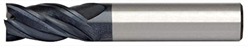 Image of Alfa Tools HPSC60631AL 5 /8X5 /8 4 Flute Single End High Performance AlTiN Carbide End Mill Made In USA,