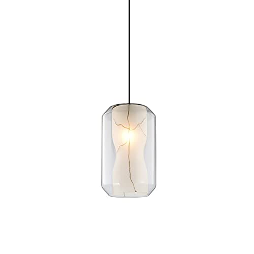 Lustre double verre réglable pour adoucir la lumière de votre chambre