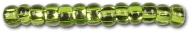 20g Round Rocailles Glass Seed Beads Preciosa Ornela 9/0, color: 57430, Bohemia Crystal Glass, Czechia 311 19 001