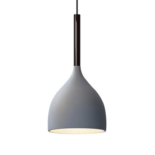 Lampe suspendue personnalisée mono-tête en métal robuste style scandinave E27