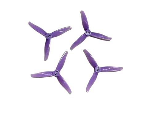 Hélices 3016 3 pouces tripales violettes à haute résistance pour arbre 1.5mm