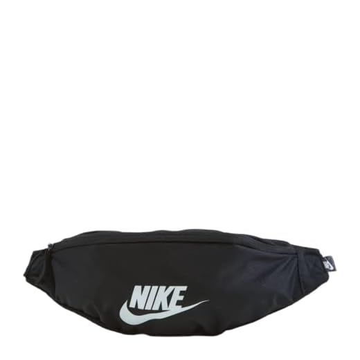 Nike Heritage Waistpack - Fa21, Borsa Unisex Adulto, Black/Black/White, Taglia Unica