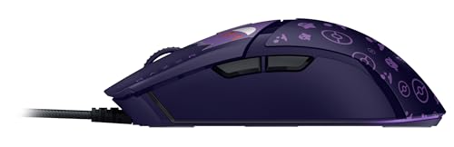 Image of Razer Cobra Gengar Edition - Lightweight Wired Gaming Mouse - 8500 DPI Sensor - 58g - 3rd Generation Optical Mouse switches - Chroma Lighting - Speedflex Cable - PC /MAC | Pokemon Gengar