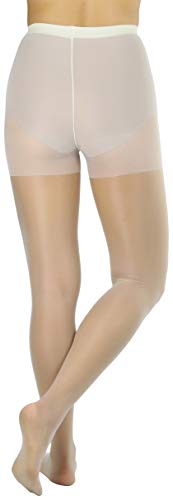 Image of ToBeInStyle Women's Control Top Sheer Footed Pantyhose Hosiery Tights Stockings