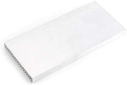 Aluminiowy radiator do lamp LED na 8 sztuk diod 3W lub 20 sztuk diod 1W, 300x140x20mm