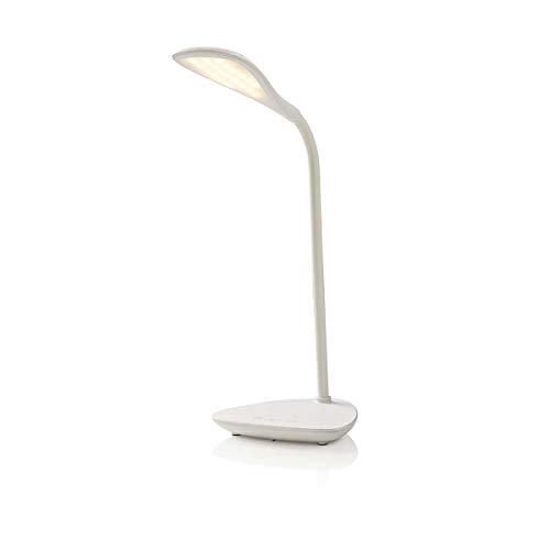Preisvergleich Produktbild Nedis - Dimmbare LED-Tischleuchte - Tastenbedienung - 3 Licht-Modi - Kaltweiss, Warmweiss, Naturweiss - Wiederaufladbarer Akku - Lithium Akku 2200 mAh - 250 lm - 6 W - Dimmbar - Timerfunktion