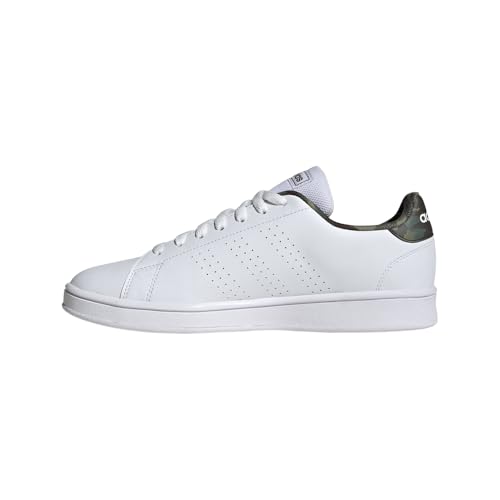 adidas Mens Advantage Base Sneakers Shoes Casual - White3