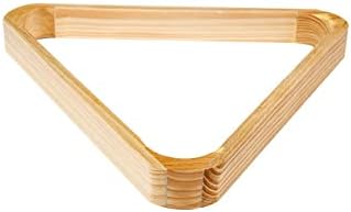 Ball Triangle, Triangle Rack Billiards Director Wooden Triangle Billiard Box Triangle(Color:5.25cm)