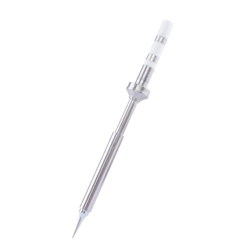 Image of TS100-ILS Soldering Iron Tips, Rapid Heating Replacement Solder Tips Compatible with TS100, TS101, Pine64 and Pinecil Soldering Irons -Accurate Soldering Easy to Install